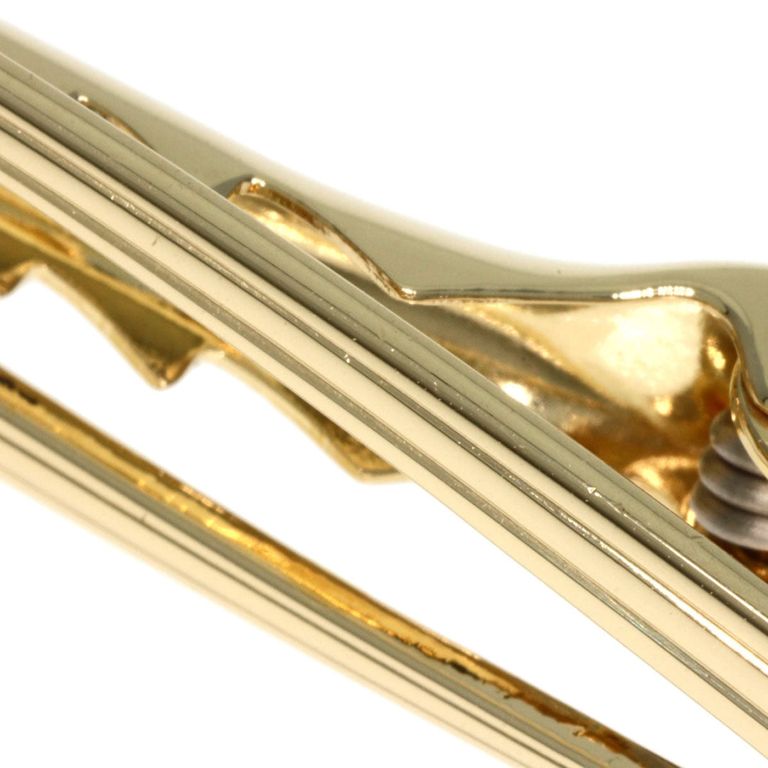 MIKIMOTO Tie pin K14YG gold Akoya Pearl Tie Bar mens Used Authentic