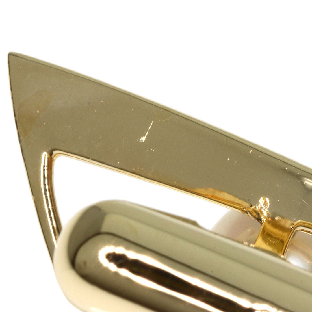 MIKIMOTO Tie pin K14YG gold Akoya Pearl Tie Bar mens Used Authentic