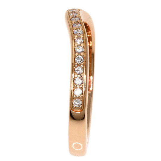 CARTIER Ring 18K Pink Gold gold Ballerina diamond