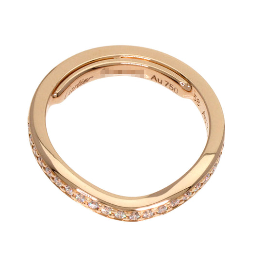 CARTIER Ring 18K Pink Gold gold Ballerina diamond