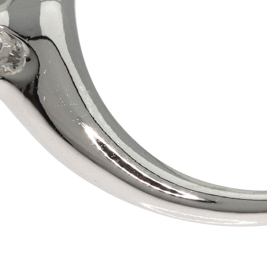 BVLGARI Ring PT950 Silver Corona Diamond