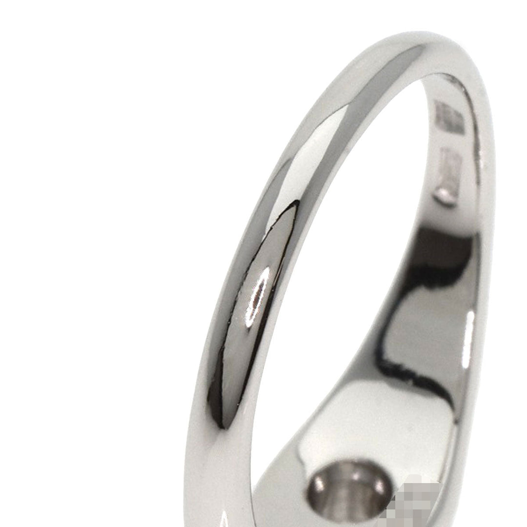 BVLGARI Ring PT950 Silver Corona Diamond
