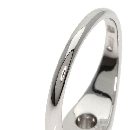 BVLGARI Ring PT950 Silver Corona Diamond