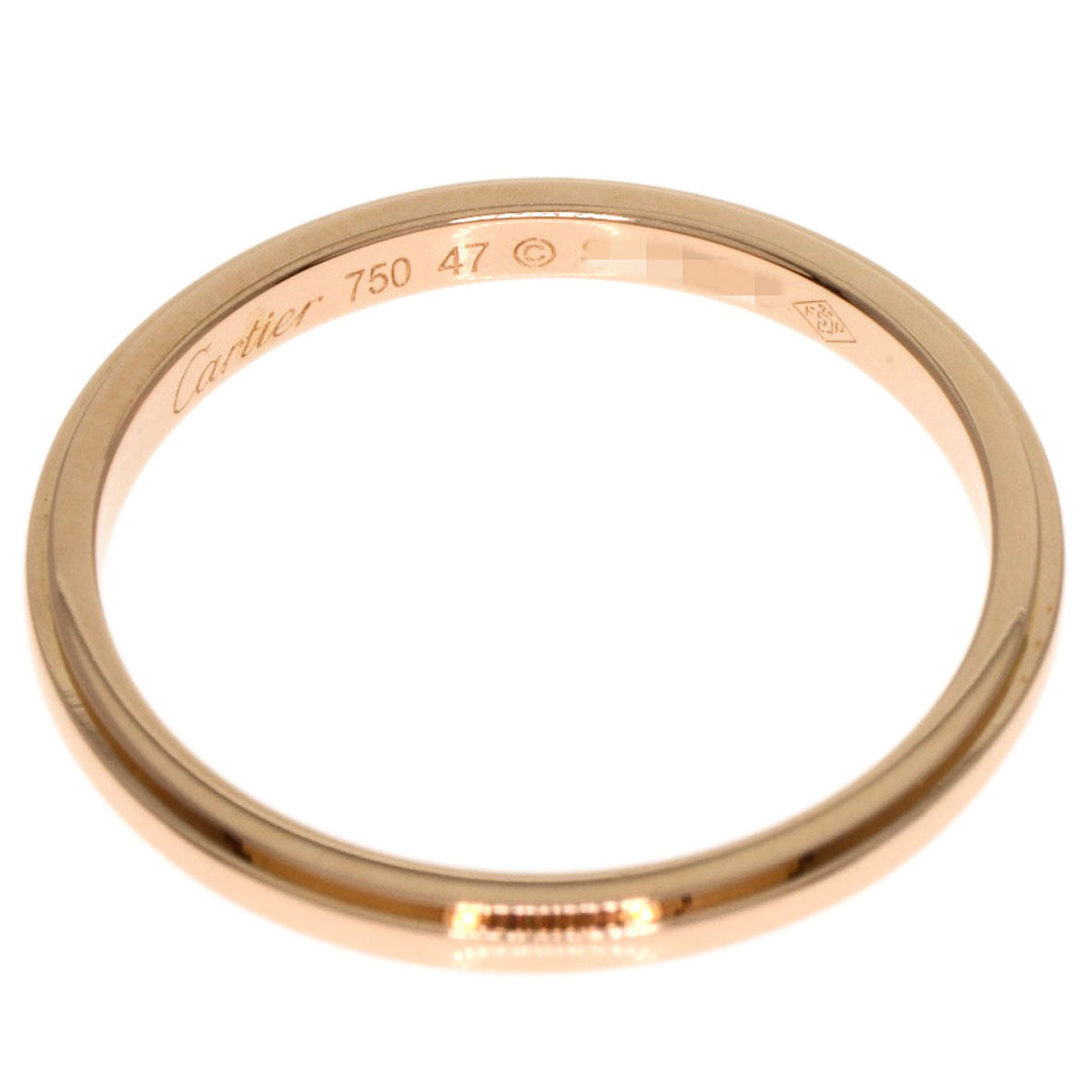 CARTIER Ring 18K Pink Gold gold D'Amour Wedding #47 Women Used Authentic