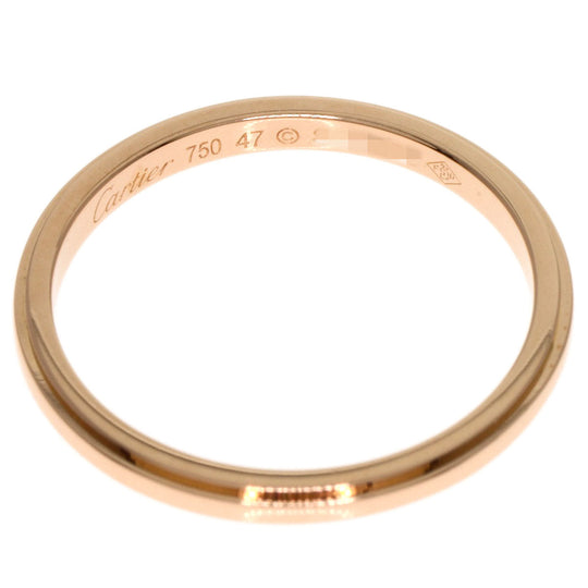 CARTIER Ring 18K Pink Gold gold D'Amour Wedding #47 Women Used Authentic