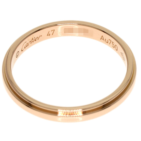 CARTIER Ring 18K Pink Gold gold D'Amour Wedding #47