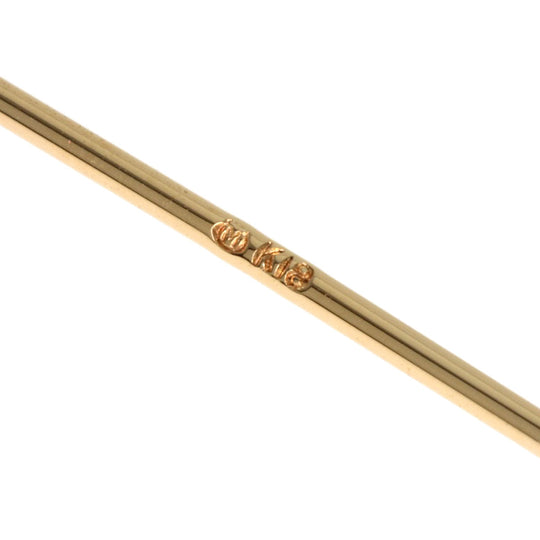 MIKIMOTO Brooch 18K Yellow Gold gold Akoya Pearl Pearl Pin Brooch Women Used Authentic