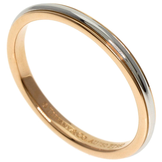 TIFFANY&Co. Ring 18K Pink Gold gold Wedding Band Combi