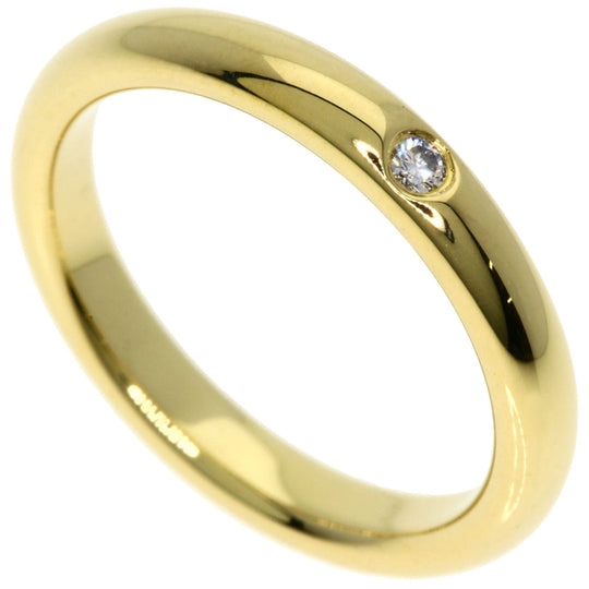 TIFFANY&Co. Ring 18K Yellow Gold gold Stacking Band Ring 1P Diamond