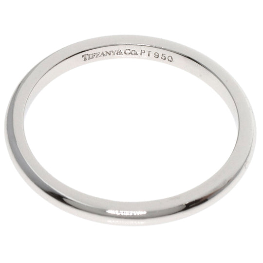 TIFFANY&Co. Ring PT950 Silver Wedding band Women Used Authentic