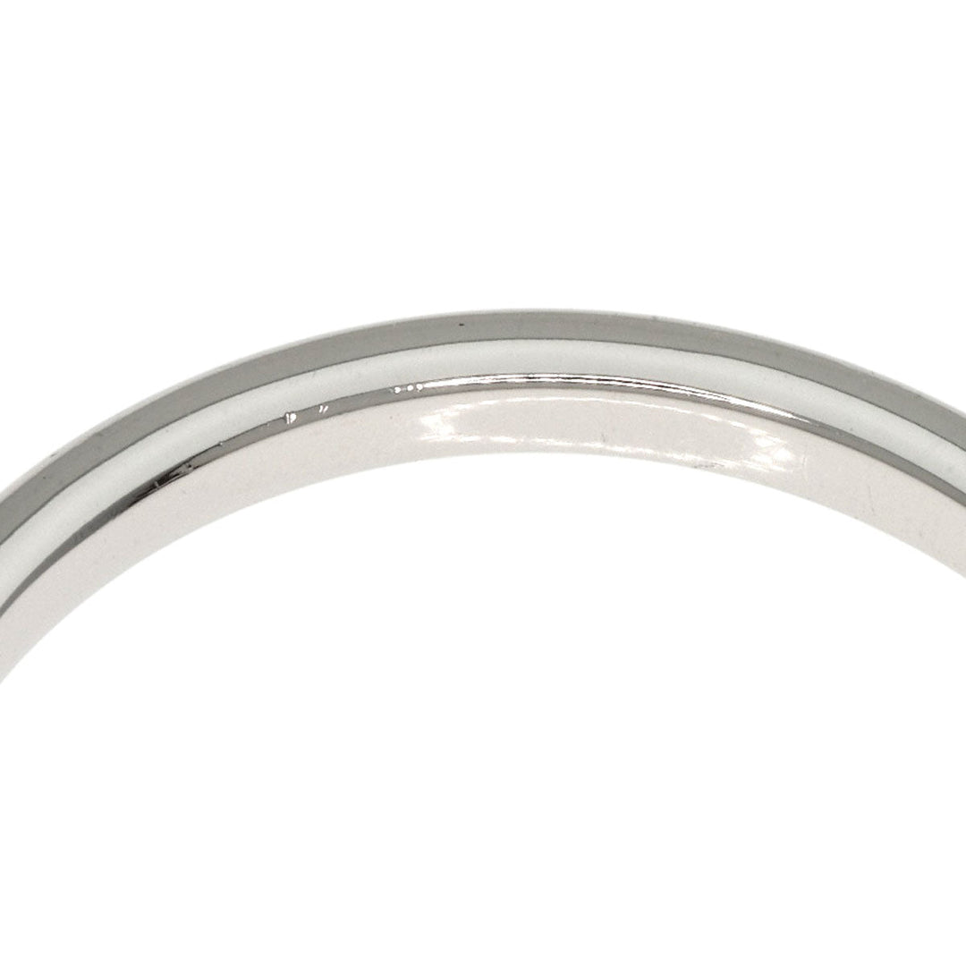 TIFFANY&Co. Ring PT950 Silver Wedding band Women Used Authentic
