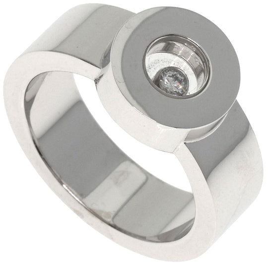 Chopard Ring K18WG Silver Happy Diamond Circle