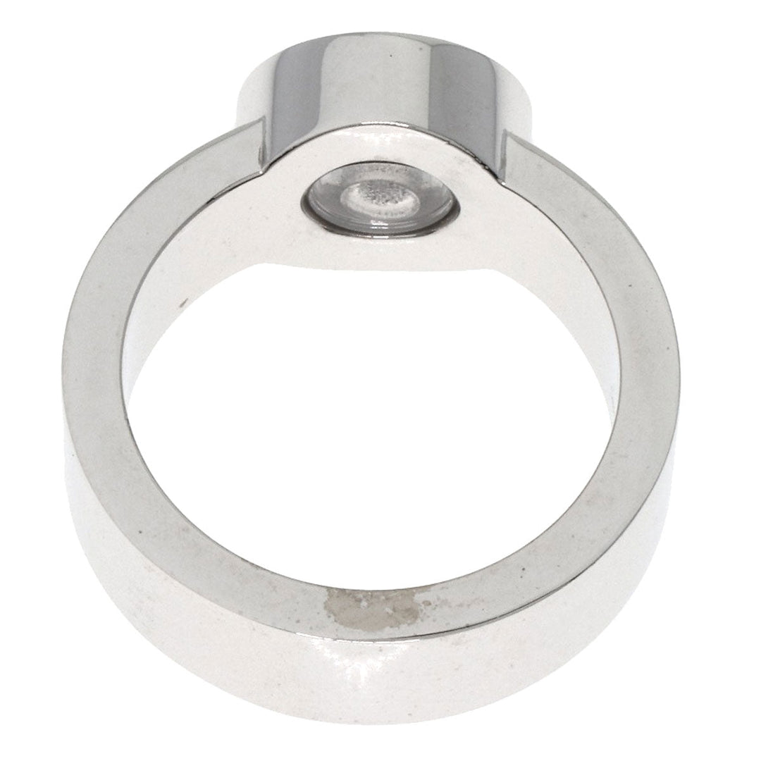 Chopard Ring K18WG Silver Happy Diamond Circle