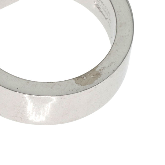 Chopard Ring K18WG Silver Happy Diamond Circle