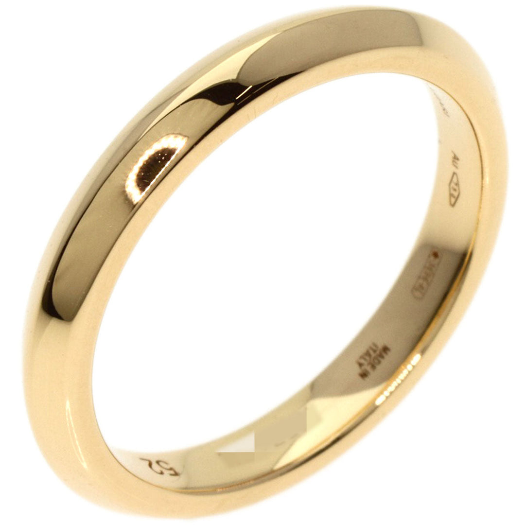 BVLGARI Ring 18K Yellow Gold gold Feddy Wedding #52 Women Used Authentic