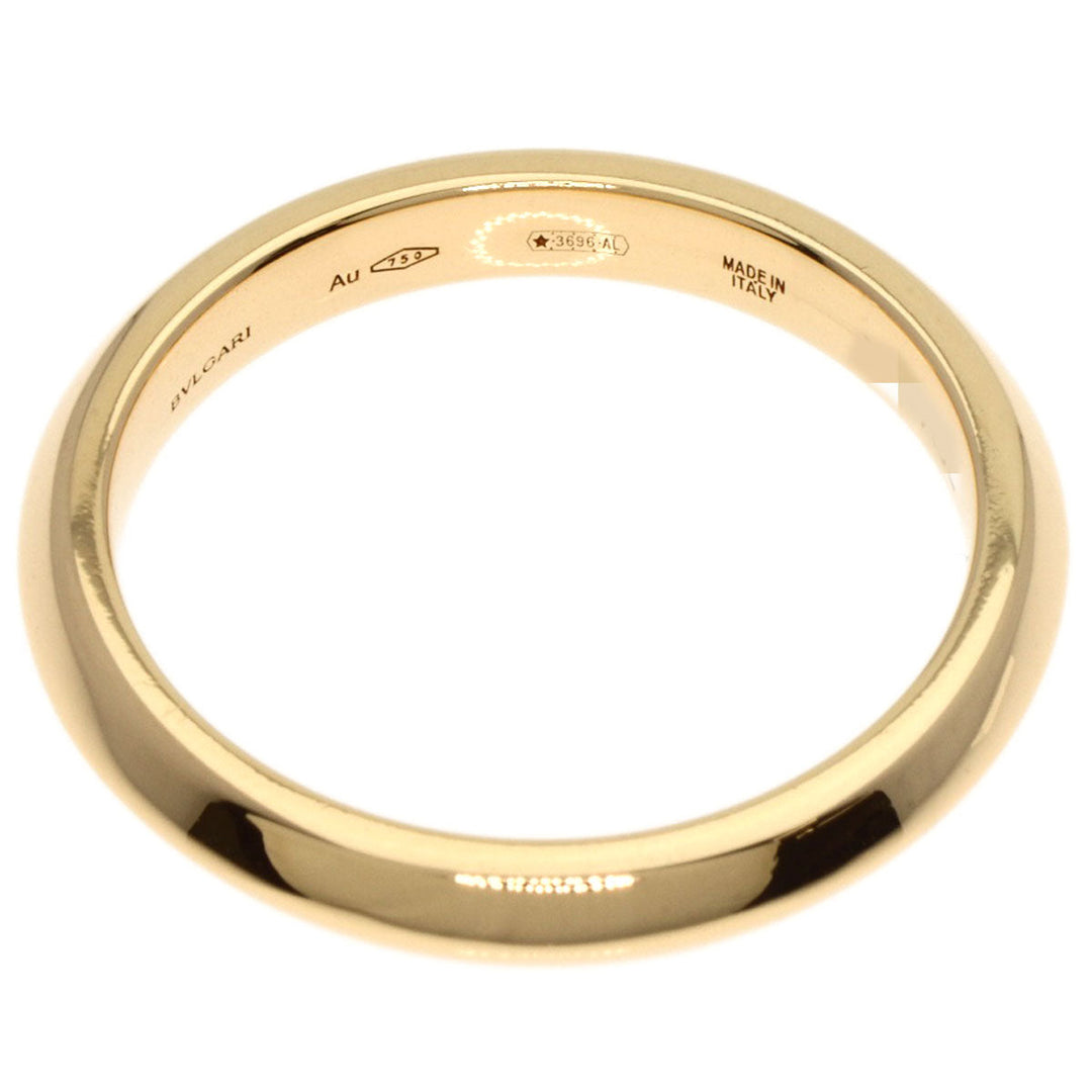 BVLGARI Ring 18K Yellow Gold gold Feddy Wedding #52 Women Used Authentic