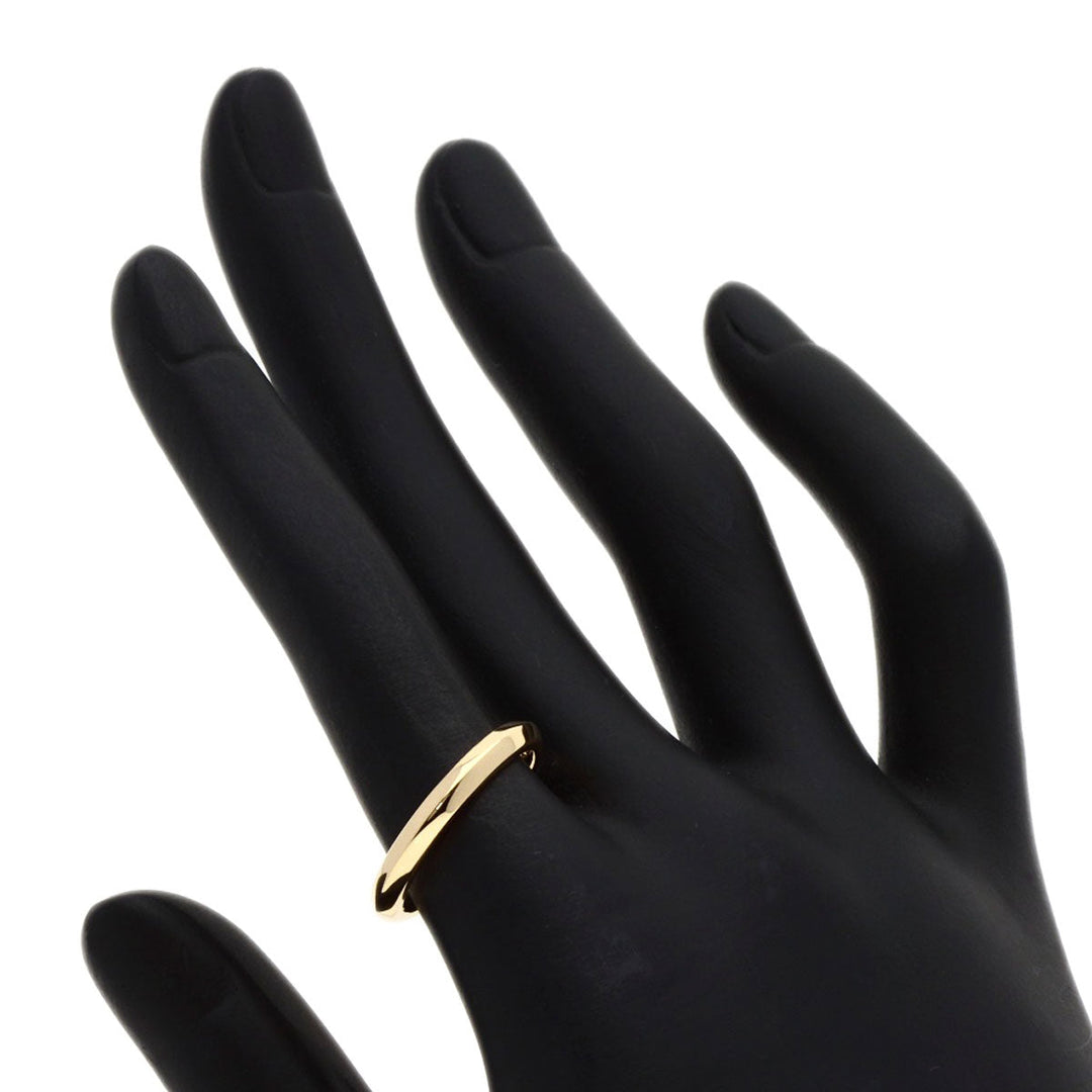 BVLGARI Ring 18K Yellow Gold gold Feddy Wedding #52 Women Used Authentic
