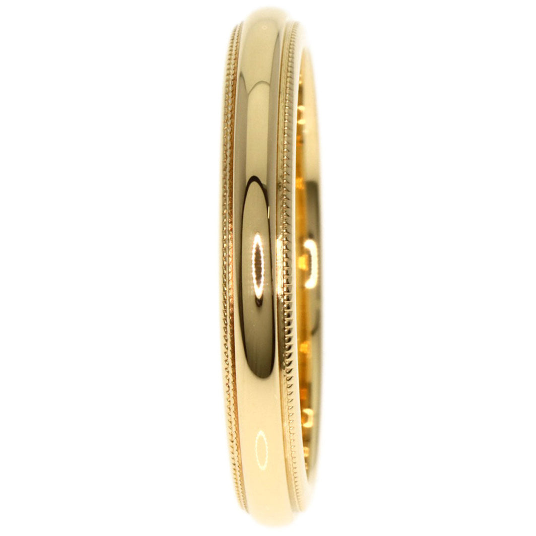 TIFFANY&Co. Ring 18K Yellow Gold gold Milgrain Women Used Authentic