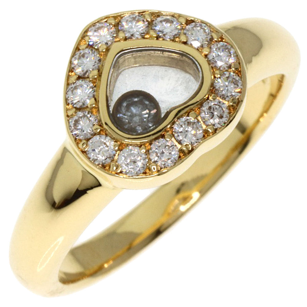 Chopard Ring 18K Yellow Gold gold Happy diamond heart motif