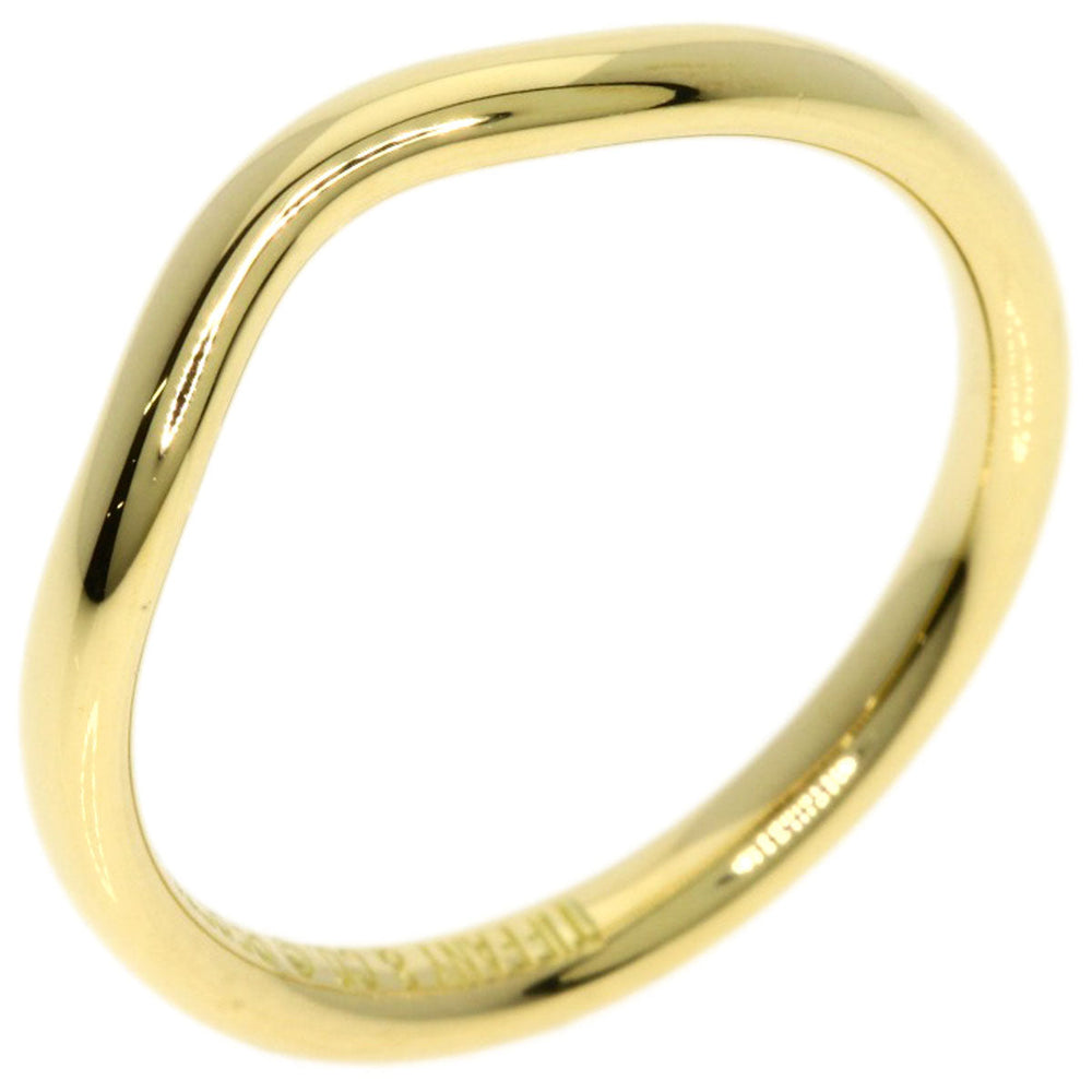 TIFFANY&Co. Ring 18K Yellow Gold gold Curved band Women Used Authentic