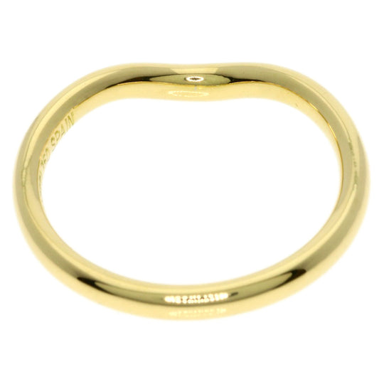 TIFFANY&Co. Ring 18K Yellow Gold gold Curved band Women Used Authentic