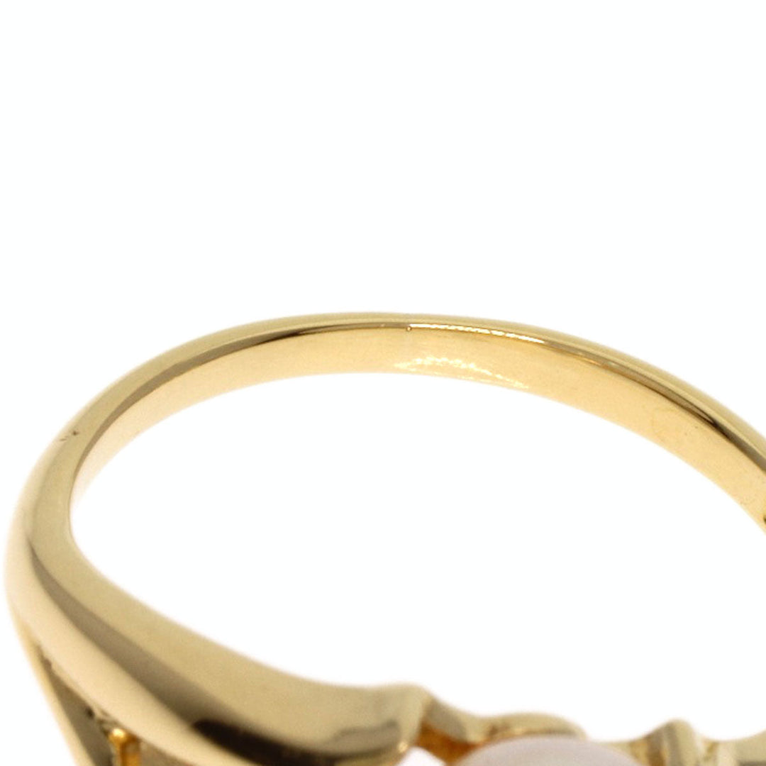 MIKIMOTO Ring 18K Yellow Gold gold Akoya pearl Pearl Women Used Authentic