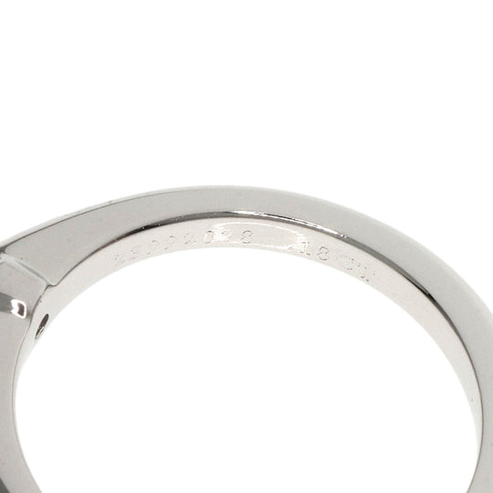 TIFFANY&Co. Ring PT950 Silver Solitaire diamond Women Used Authentic