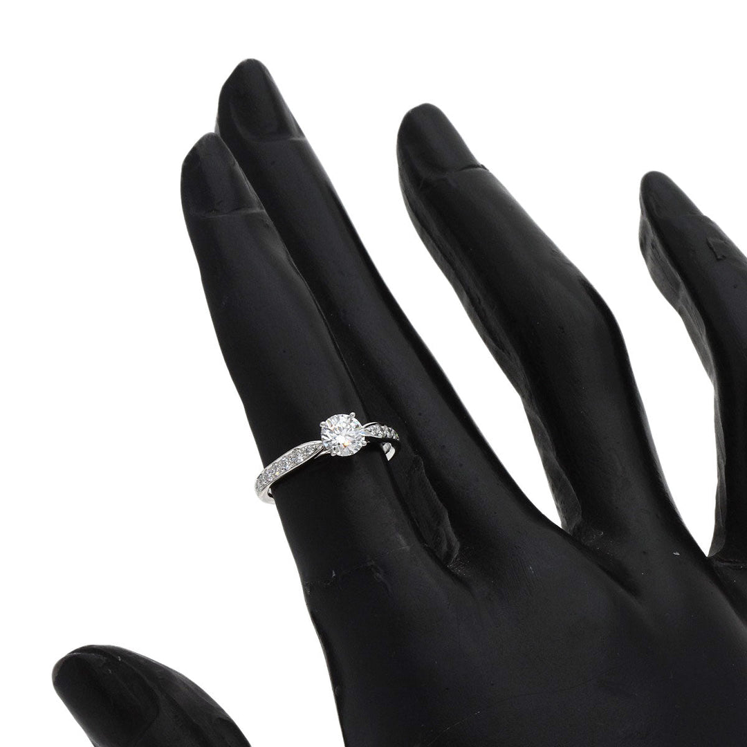 TIFFANY&Co. Ring PT950 Silver Harmony diamond