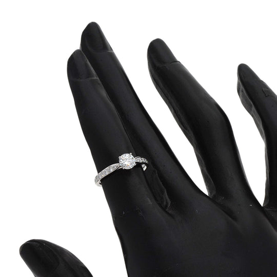 TIFFANY&Co. Ring PT950 Silver Harmony diamond