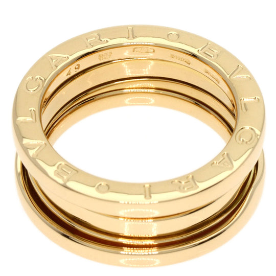 BVLGARI Ring 18K Yellow Gold gold B-zero1 B-zero1 2 band S #49 Women Used Authentic