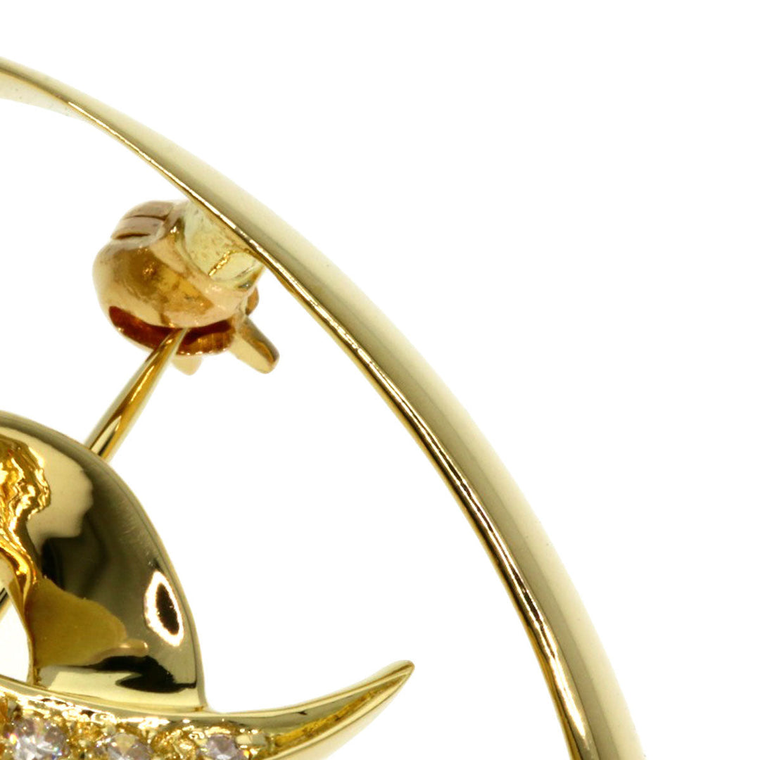 TIFFANY&Co. Brooch 18K Yellow Gold gold Heart diamond