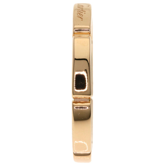 CARTIER Ring 18K Pink Gold gold Maillon PANTHERE Wedding #55 Women Used Authentic