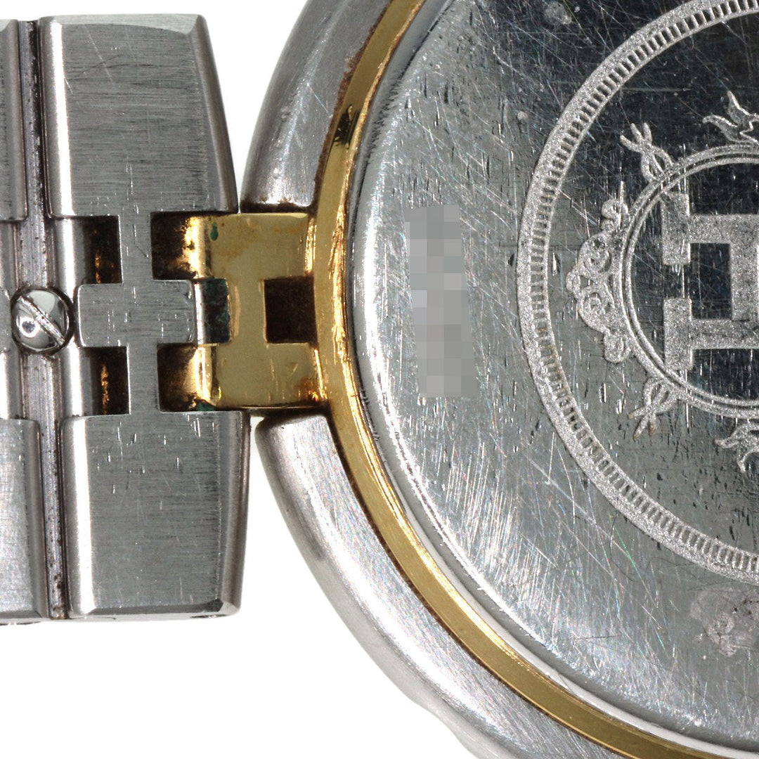 HERMES Watches Quartz Stainless Steel , SSxGP gold profile cream dial mens Used Authentic