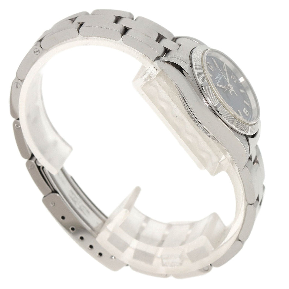 ROLEX Watches Mechanical Automatic 76030 Stainless Steel , Stainless Steel Silver Oyster perpetual blue dial Women Used Authentic