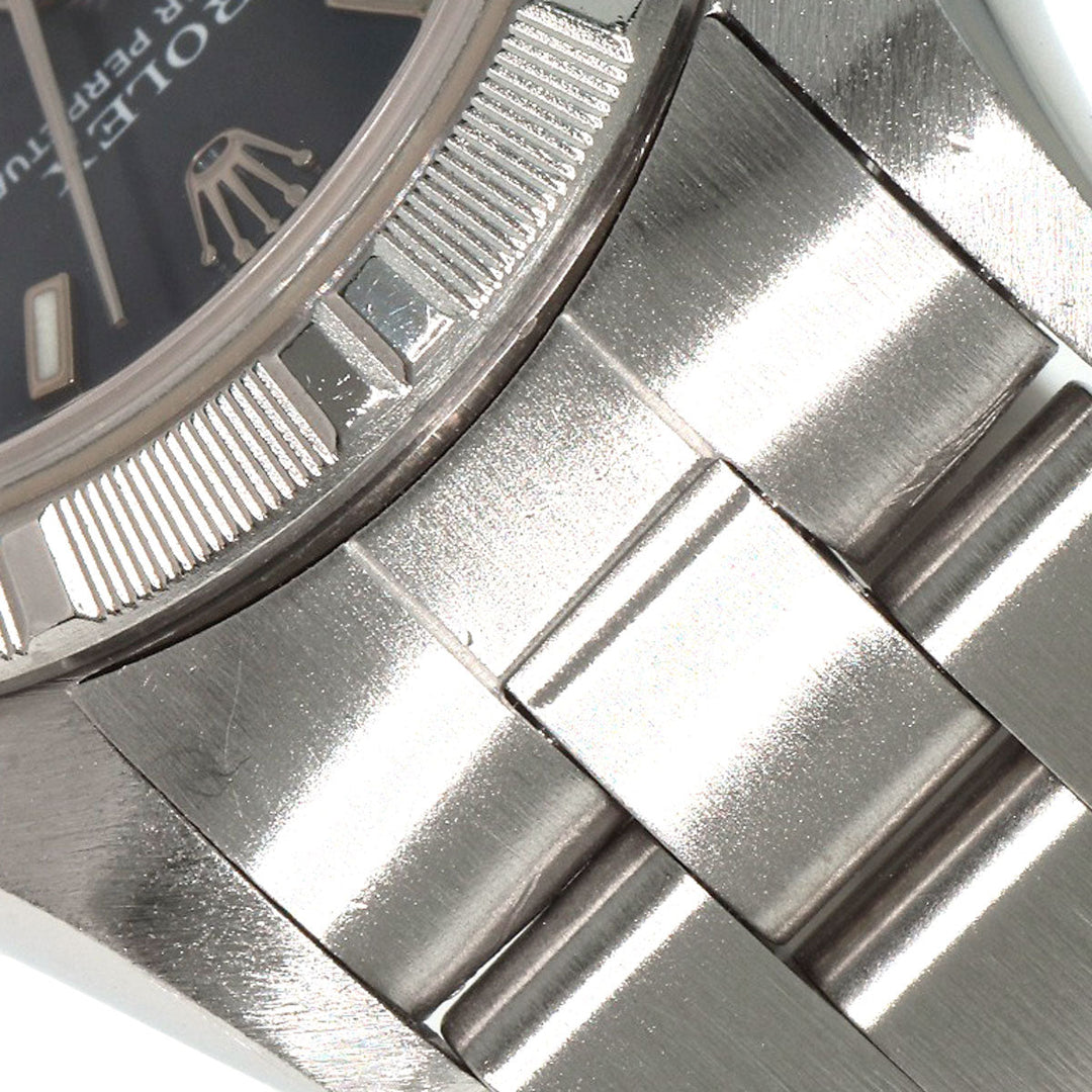 ROLEX Watches Mechanical Automatic 76030 Stainless Steel , Stainless Steel Silver Oyster perpetual blue dial Women Used Authentic