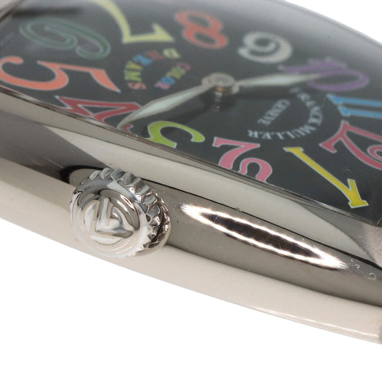 FRANCK MULLER Watches Quartz 7502QZ K18WG Silver Tonocar Vex Color Dream black dial