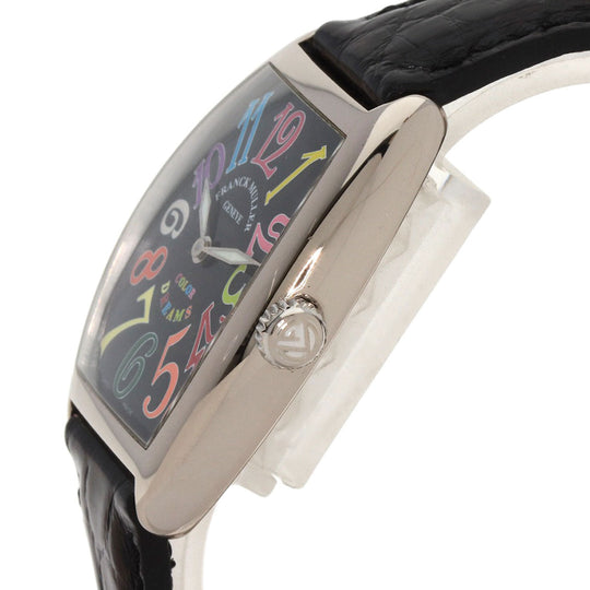 FRANCK MULLER Watches Quartz 7502QZ K18WG Silver Tonocar Vex Color Dream black dial