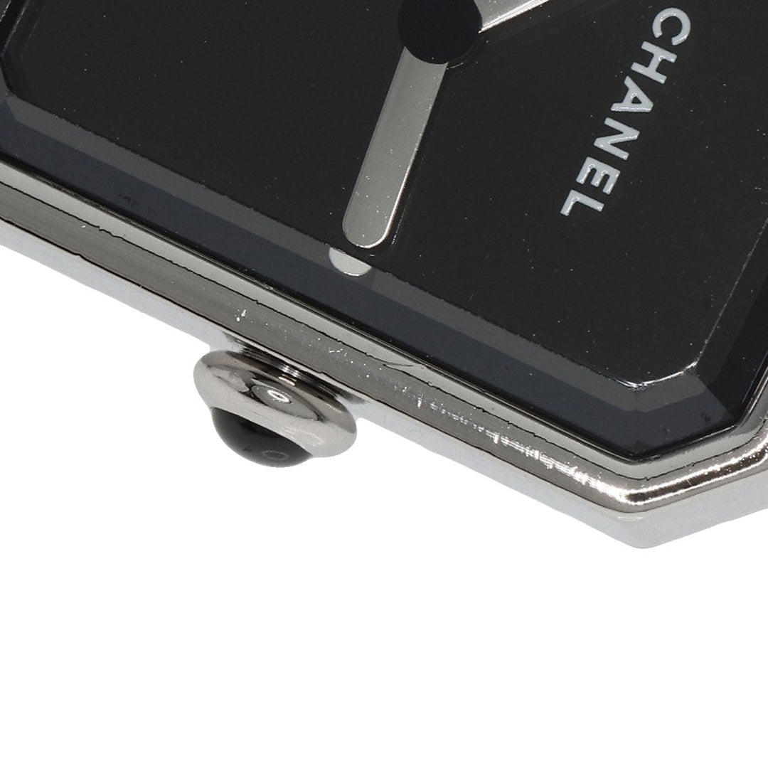 CHANEL Watches Quartz H3248 Stainless Steel , Stainless Steel Silver Premier 0.9" black dial Women Used Authentic