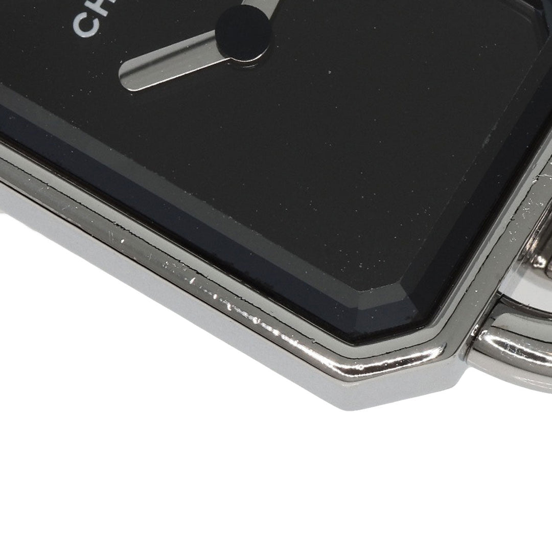CHANEL Watches Quartz H3248 Stainless Steel , Stainless Steel Silver Premier 0.9" black dial Women Used Authentic