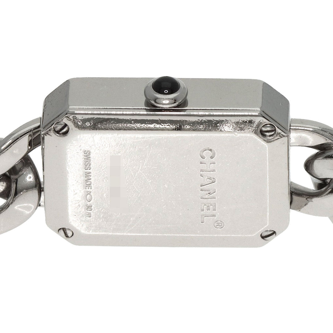 CHANEL Watches Quartz H3248 Stainless Steel , Stainless Steel Silver Premier 0.9" black dial Women Used Authentic