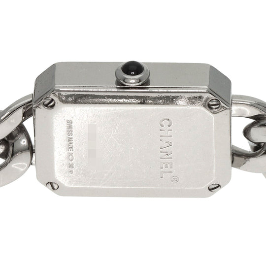 CHANEL Watches Quartz H3248 Stainless Steel , Stainless Steel Silver Premier 0.9" black dial Women Used Authentic