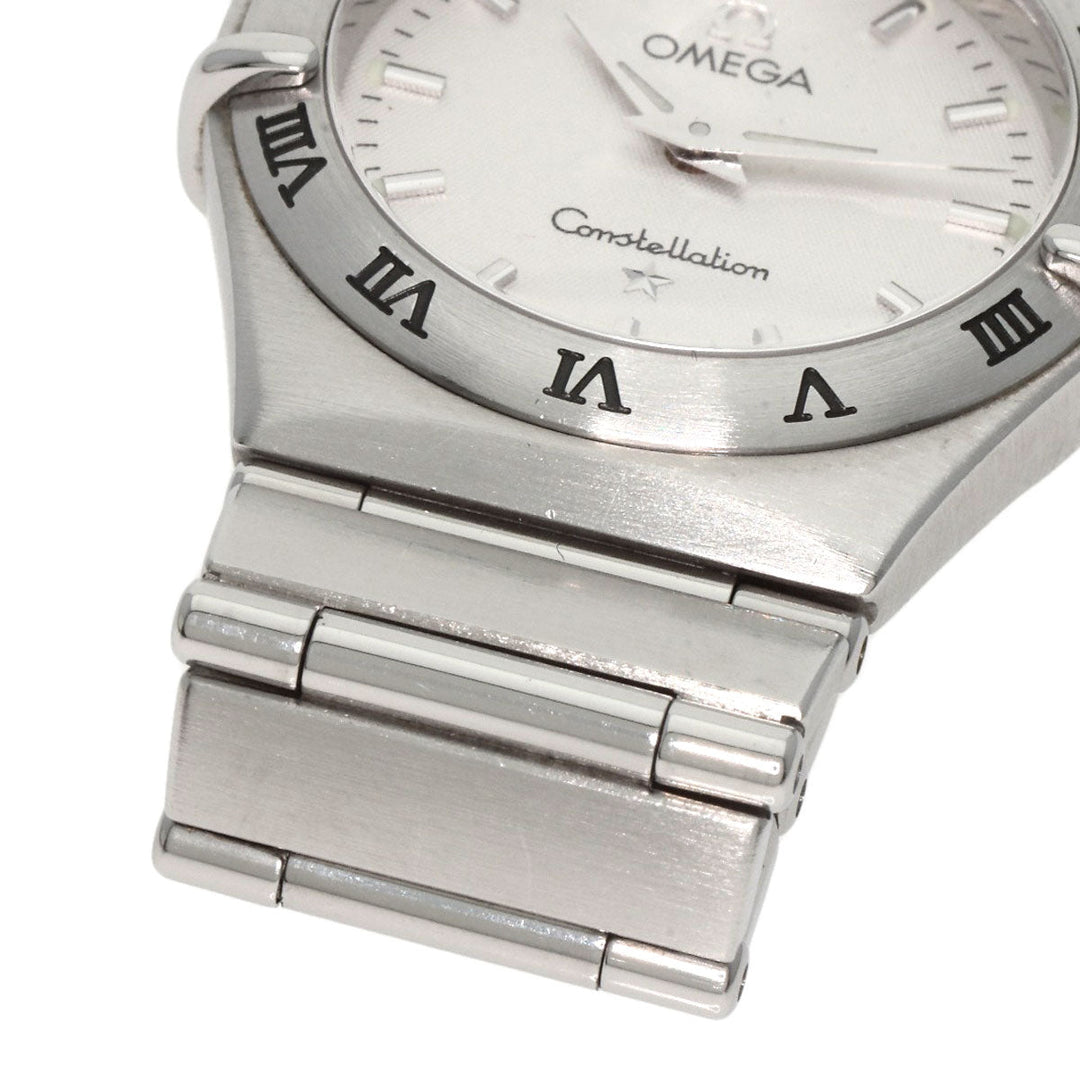 OMEGA Watches Quartz 1572.30 Stainless Steel , Stainless Steel Silver Constellation Silver dial Women Used Authentic
