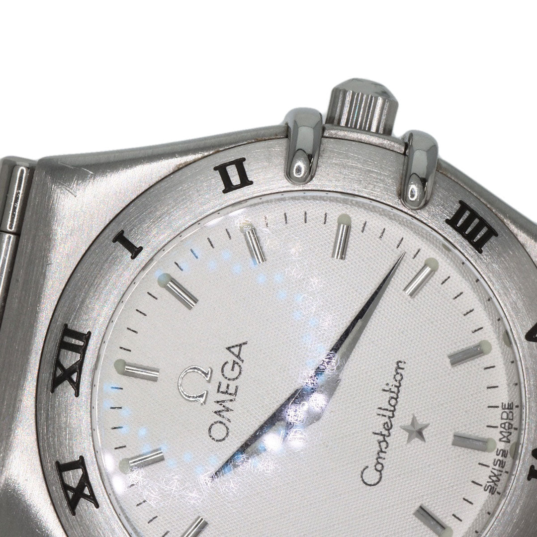 OMEGA Watches Quartz 1572.30 Stainless Steel , Stainless Steel Silver Constellation Silver dial Women Used Authentic