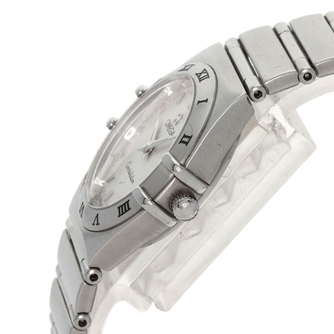 OMEGA Watches Quartz 1572.30 Stainless Steel , Stainless Steel Silver Constellation Silver dial Women Used Authentic