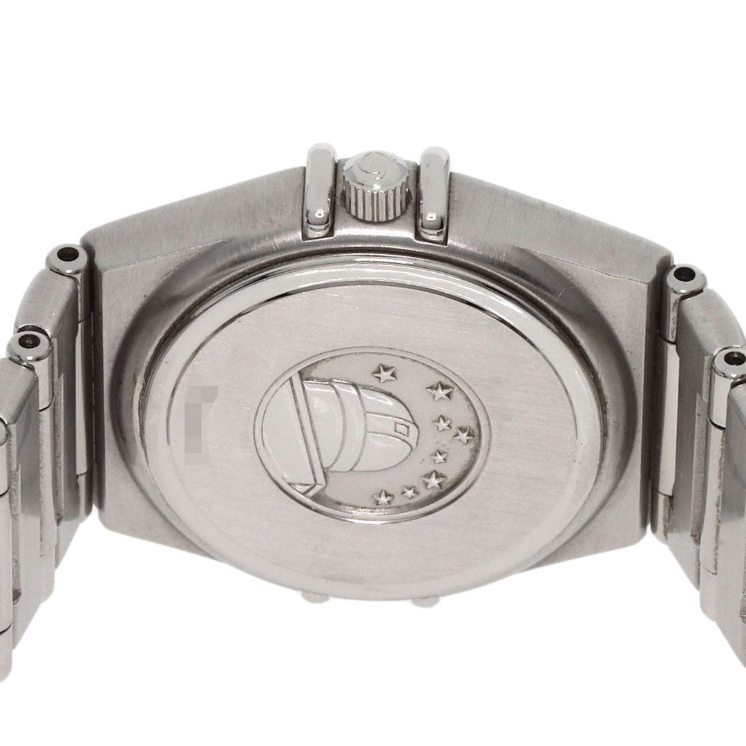 OMEGA Watches Quartz 1572.30 Stainless Steel , Stainless Steel Silver Constellation Silver dial Women Used Authentic
