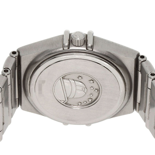 OMEGA Watches Quartz 1572.30 Stainless Steel , Stainless Steel Silver Constellation Silver dial Women Used Authentic