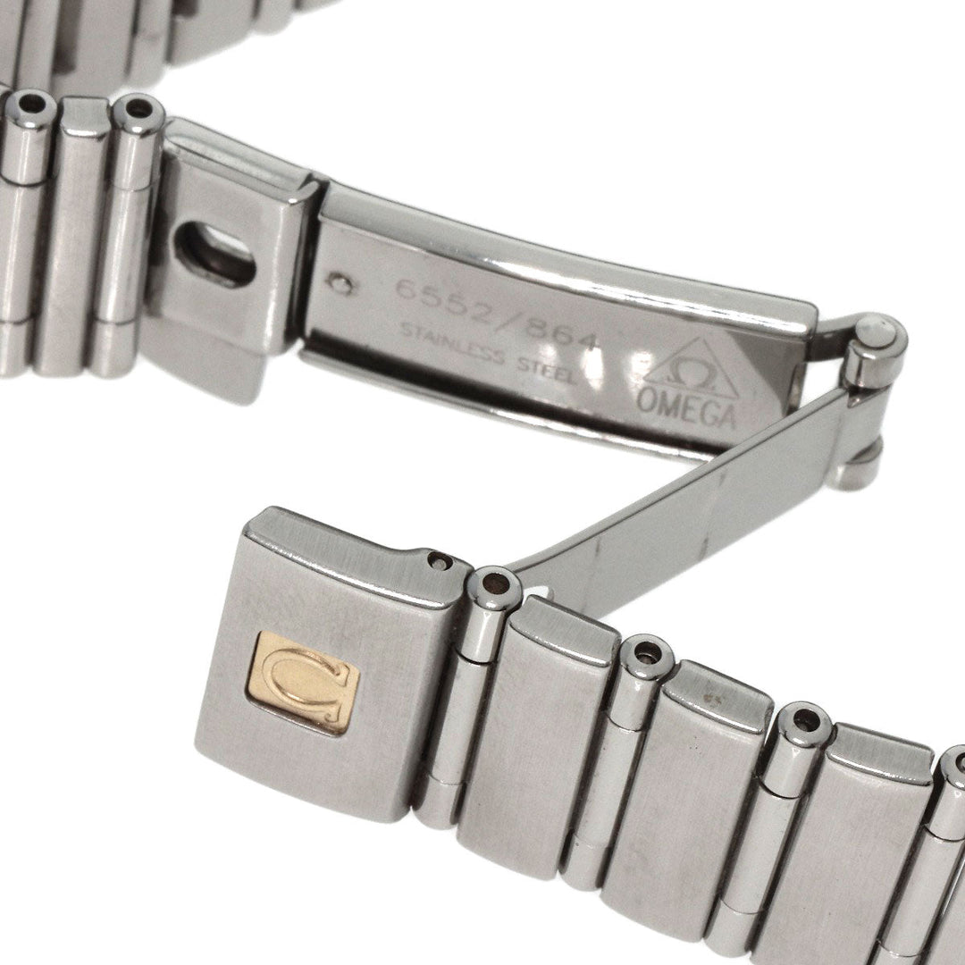 OMEGA Watches Quartz 1572.30 Stainless Steel , Stainless Steel Silver Constellation Silver dial Women Used Authentic