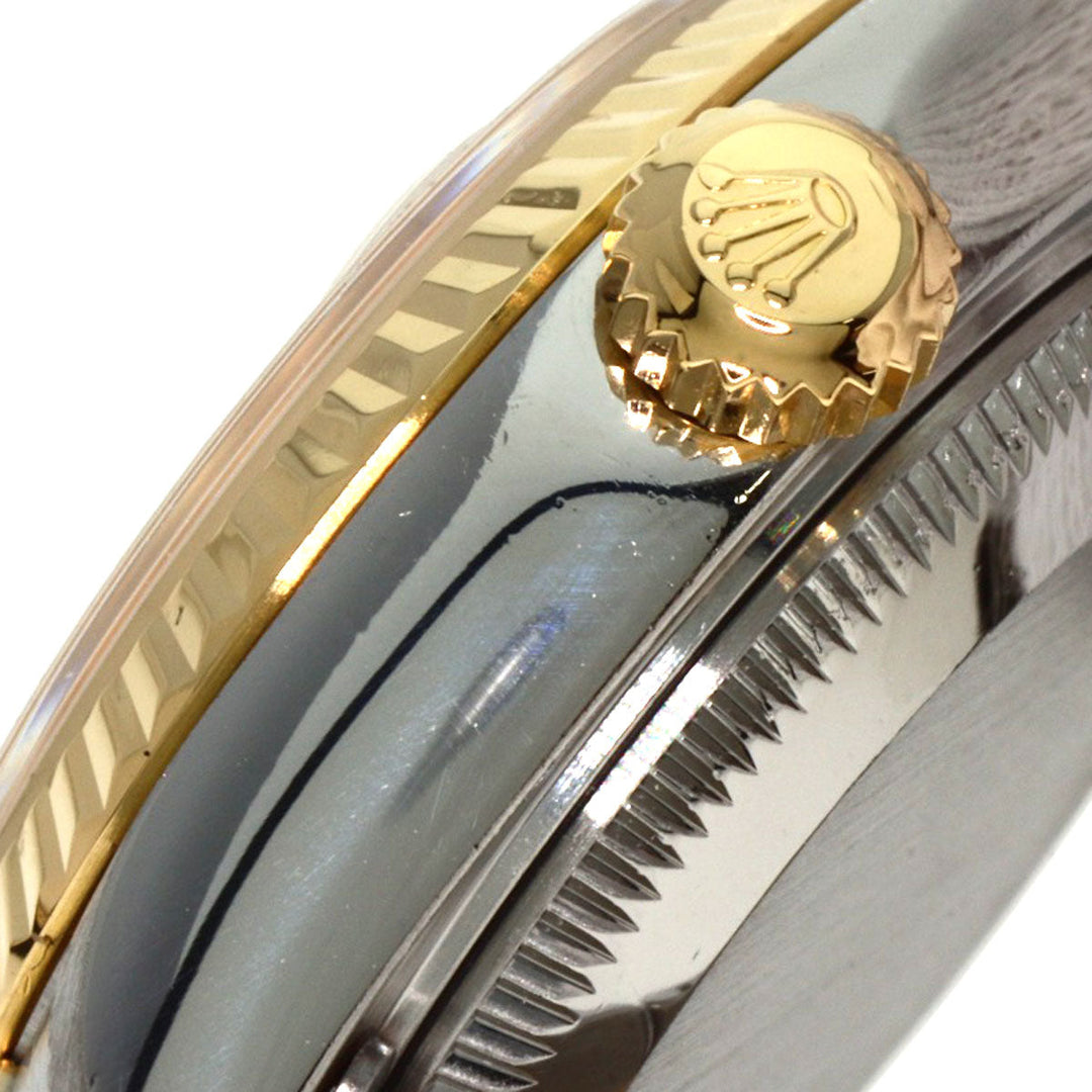 ROLEX Watches Quartz 79173G Stainless Steel , SSxK18YG gold Datejust 10P Diamond Champagne Gold dial Women Used Authentic