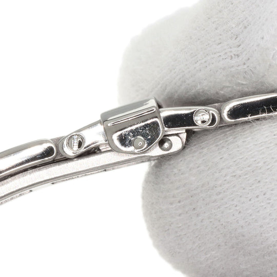 HERMES Watches Quartz CL4.210 Stainless Steel , Stainless Steel Silver Clipper white dial Women Used Authentic