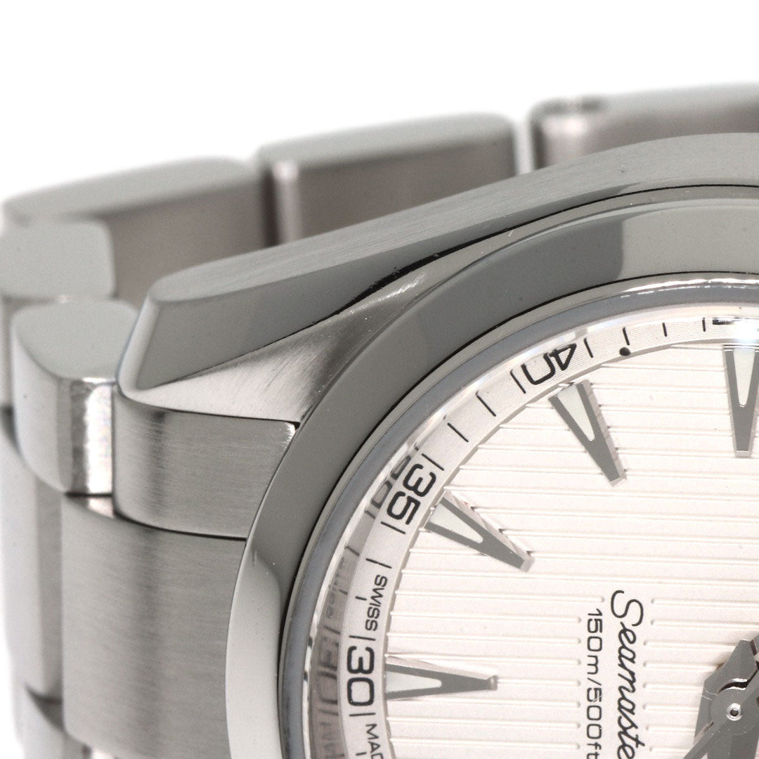 OMEGA Watches Quartz 231.10.30.61.02.002 Stainless Steel , Stainless Steel Silver Seamaster Aqua Terra Silver dial Women Used Authentic